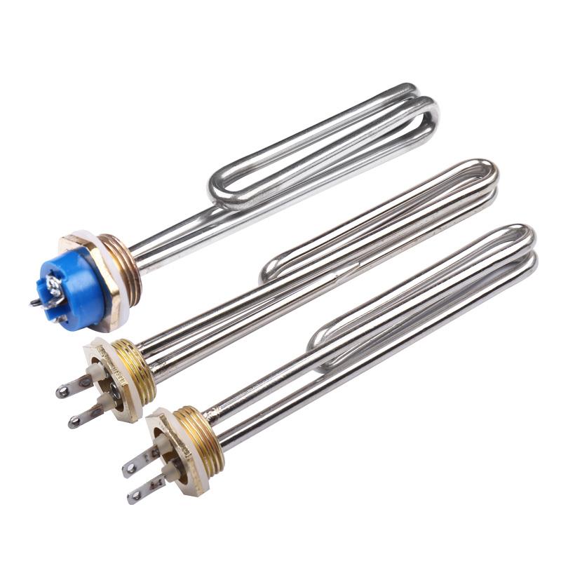 1寸螺纹DN25电加热棒太阳能加热管220V 2KW 3KW 4KW热水器发热管