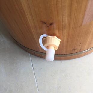 熏蒸机木桶接头配件堵头蒸汽胶塞止水塞泡脚桶排水管排水阀蒸脚桶