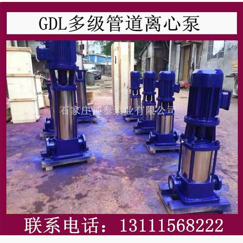 销售立式离心多级泵 DL 型高层供水加压泵 多级管道泵热水泵