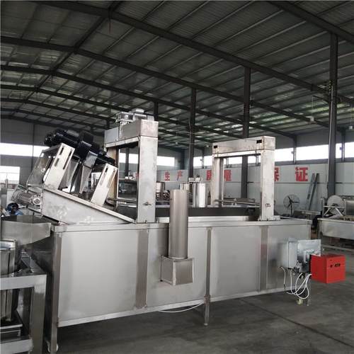 江米条电加热油炸锅鱼豆腐全自动油炸机麻辣鱼油炸成套设备