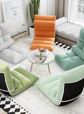 Lazy sofa tatami bed back chair single sofa folding chair