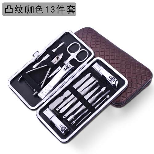 高档鹰嘴指甲甲钳掏勺剪指甲耳刀套装手剪刀鼻家毛剪修脚刀用
