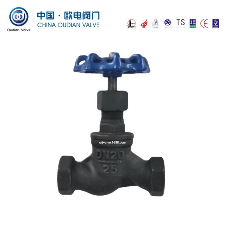 碳钢截止阀J11H-16C内螺纹截止阀J11H-S型截止阀