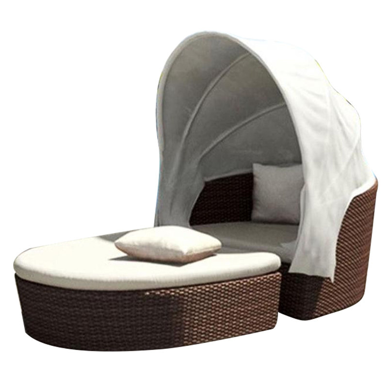 户外藤编躺床 庭院露天沙滩躺椅别墅阳台泳池懒人床室外 休闲家具,住宅家具,折叠椅/躺椅,淘宝优惠券,粉丝福利购,淘宝优惠卷