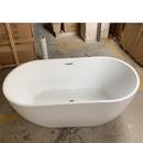 椭圆形亚克力浴缸家用现代缸普通缸龙头杠hottubs