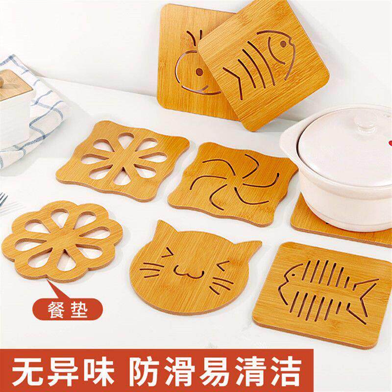 大号隔热垫餐垫锅垫杯碗垫子高级感盘子砂锅防烫餐桌垫家用耐高温