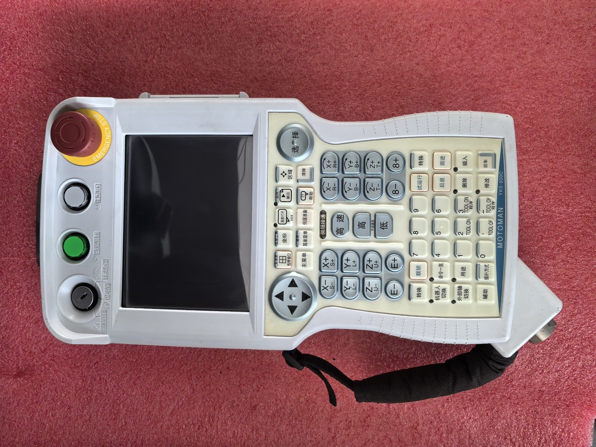 安川示教器 JZRCR-YPP06-1 拆机成色99新