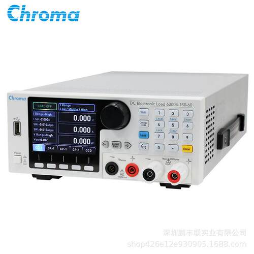 Chroma致茂63003-150-40可编程直流电子负载150V/40A/250W
