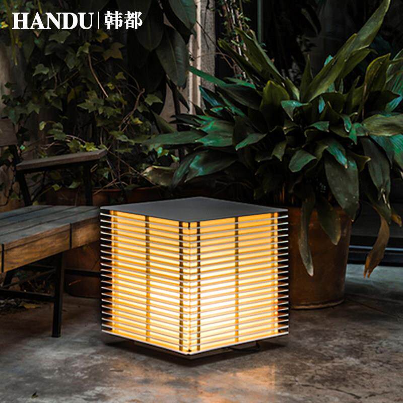 庭院灯户外灯新款太阳能地灯室外景观灯售楼装饰落地灯别墅草坪灯