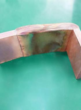 铜箔铜排铜巴电力软连接镍片Busbar焊接样品高分子扩散焊样品