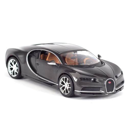 美驰图原厂1:24 布加迪 Chiron 凯龙车模仿真合金汽车模型 摆件
