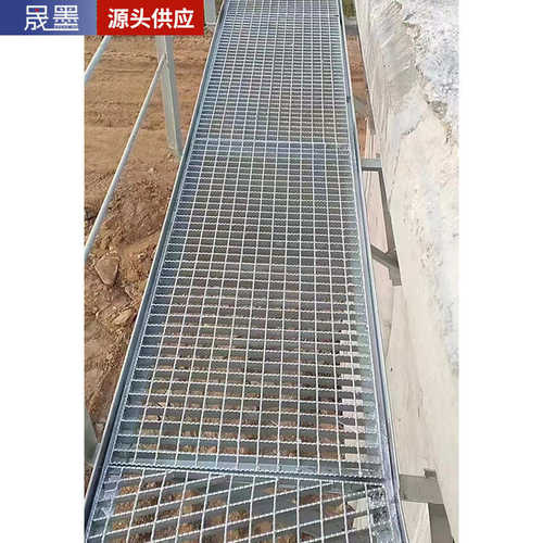 齿型钢压焊建筑工地栅板钢格板钢格板楼梯盖板格定制插接沟不锈钢