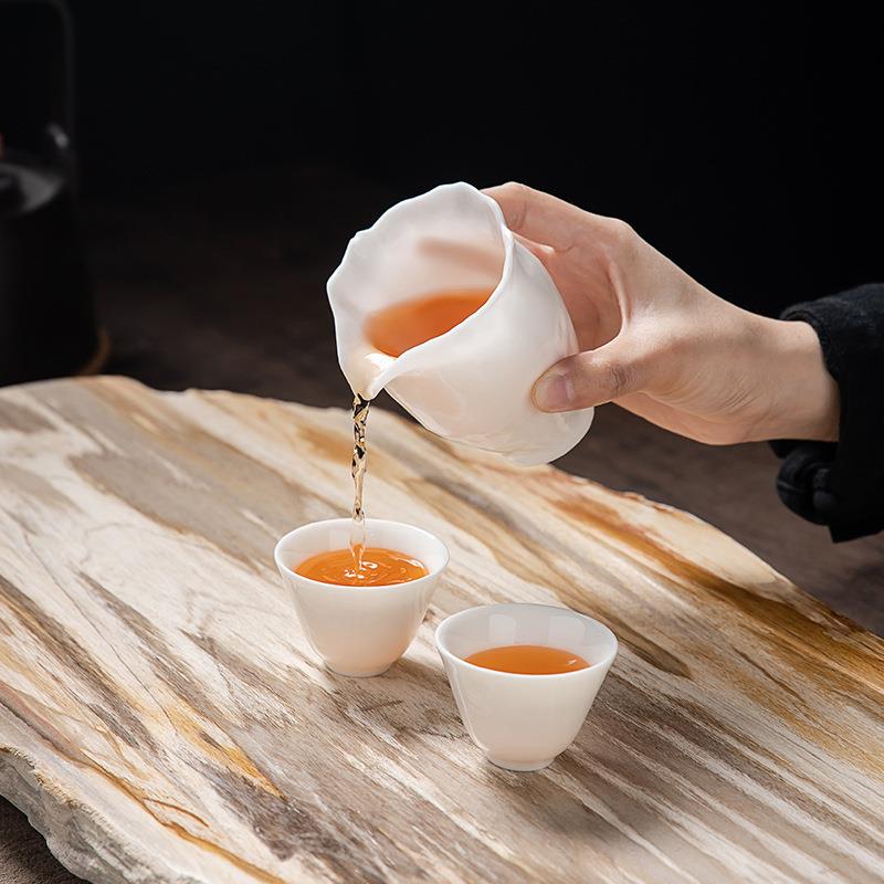 天然整块木化石茶盘家用轻奢高端硅化木石头茶台干湿两用