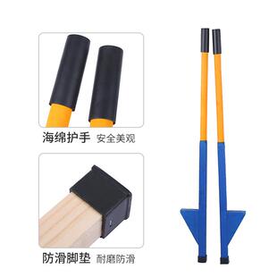 成人高跷高民间传跷统实873木儿童踩木质竹马高脚脚架幼儿园器械