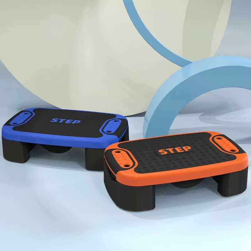 现货瑜伽普拉提拉筋板按摩跳操运动平衡板多功能包胶有氧健身踏板