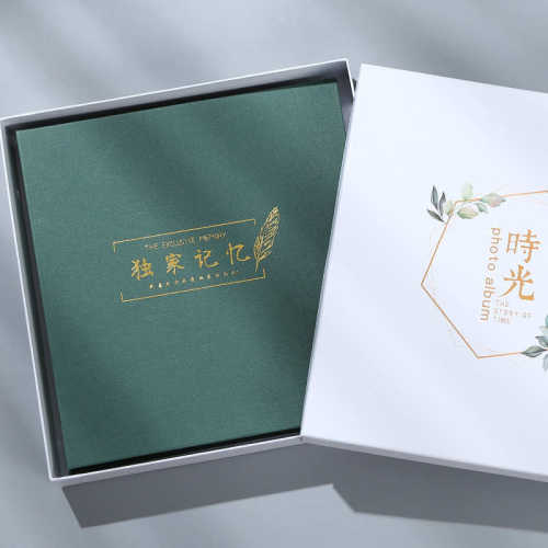创意大本手工覆膜册式情侣情人节影集diy自相册纪念手工生日粘贴