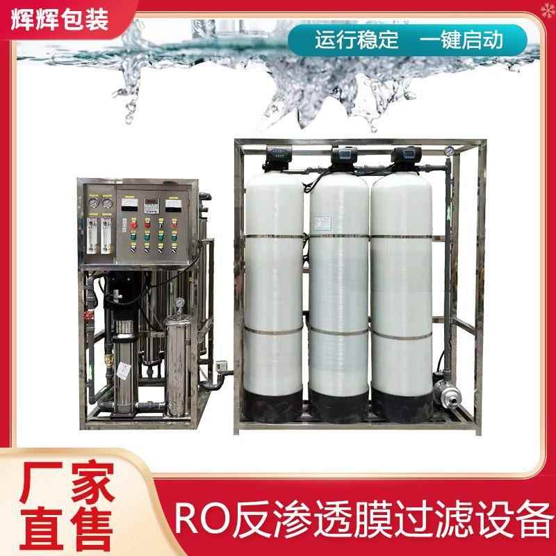 0.5吨去离子水过滤设备 工业立式水处理设备 2吨工业单级反渗透