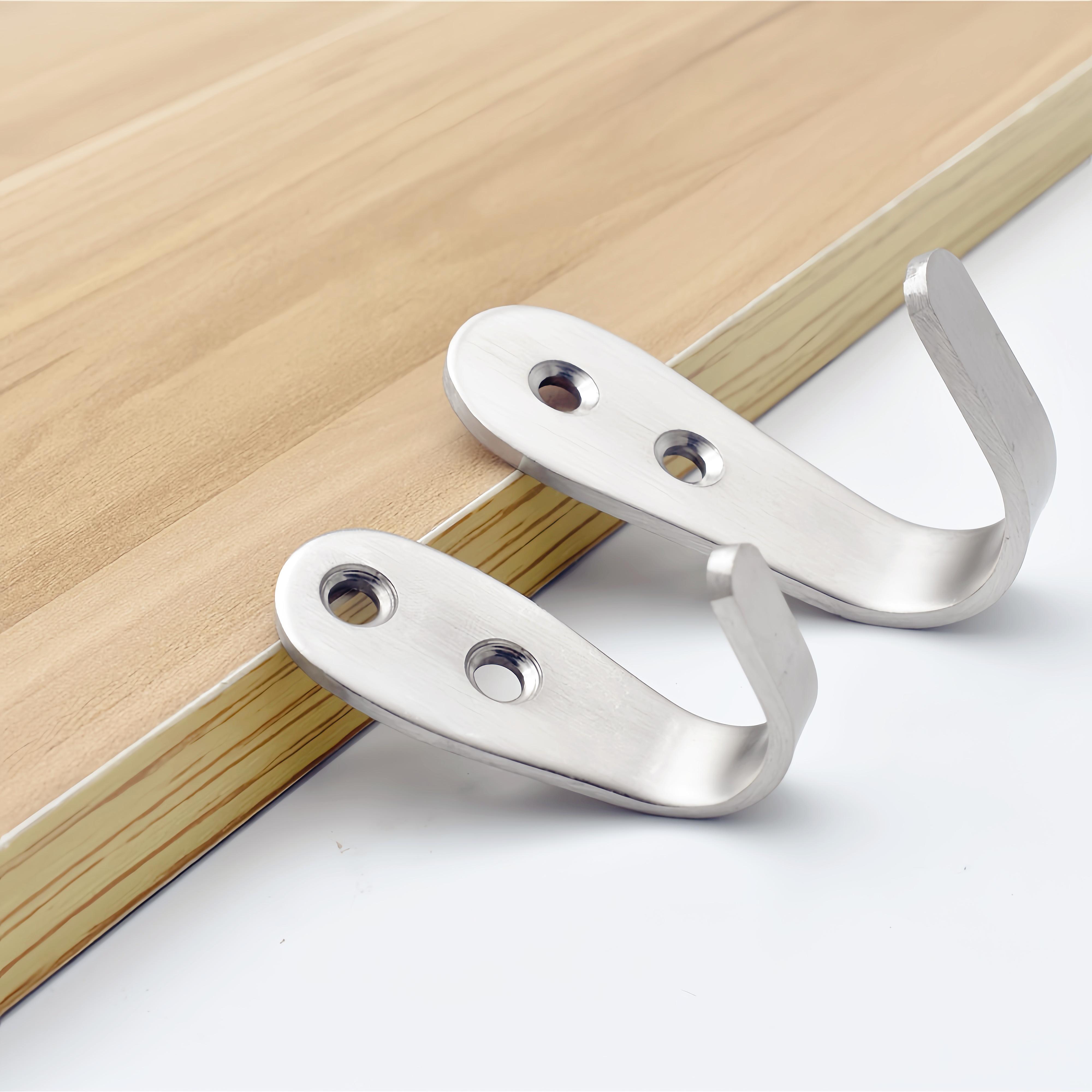 单钩挂衣钩U型墙钩免钉挂钩门后衣帽钩厨卫钩不锈钢收纳新品