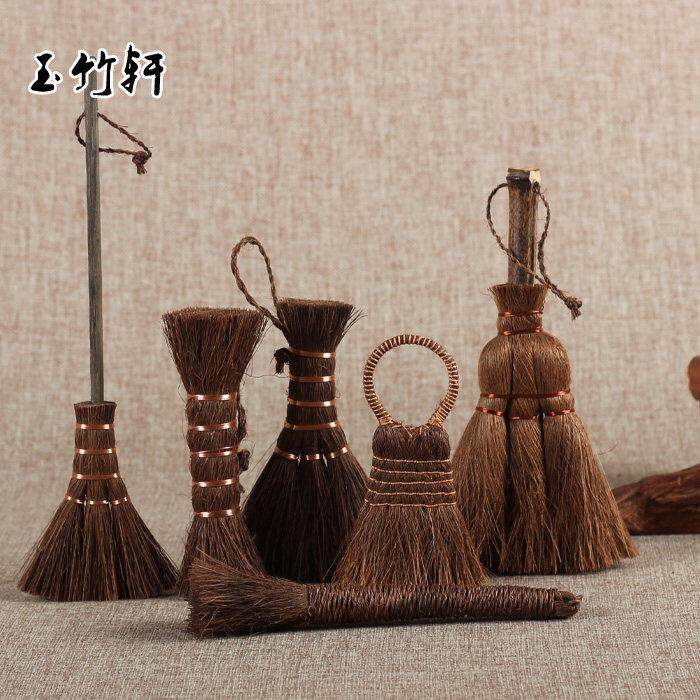 茶洗零配茶盘刷茶台刷子棕毛刷 装裱材料 鬃刷 茶道配件 手工天然