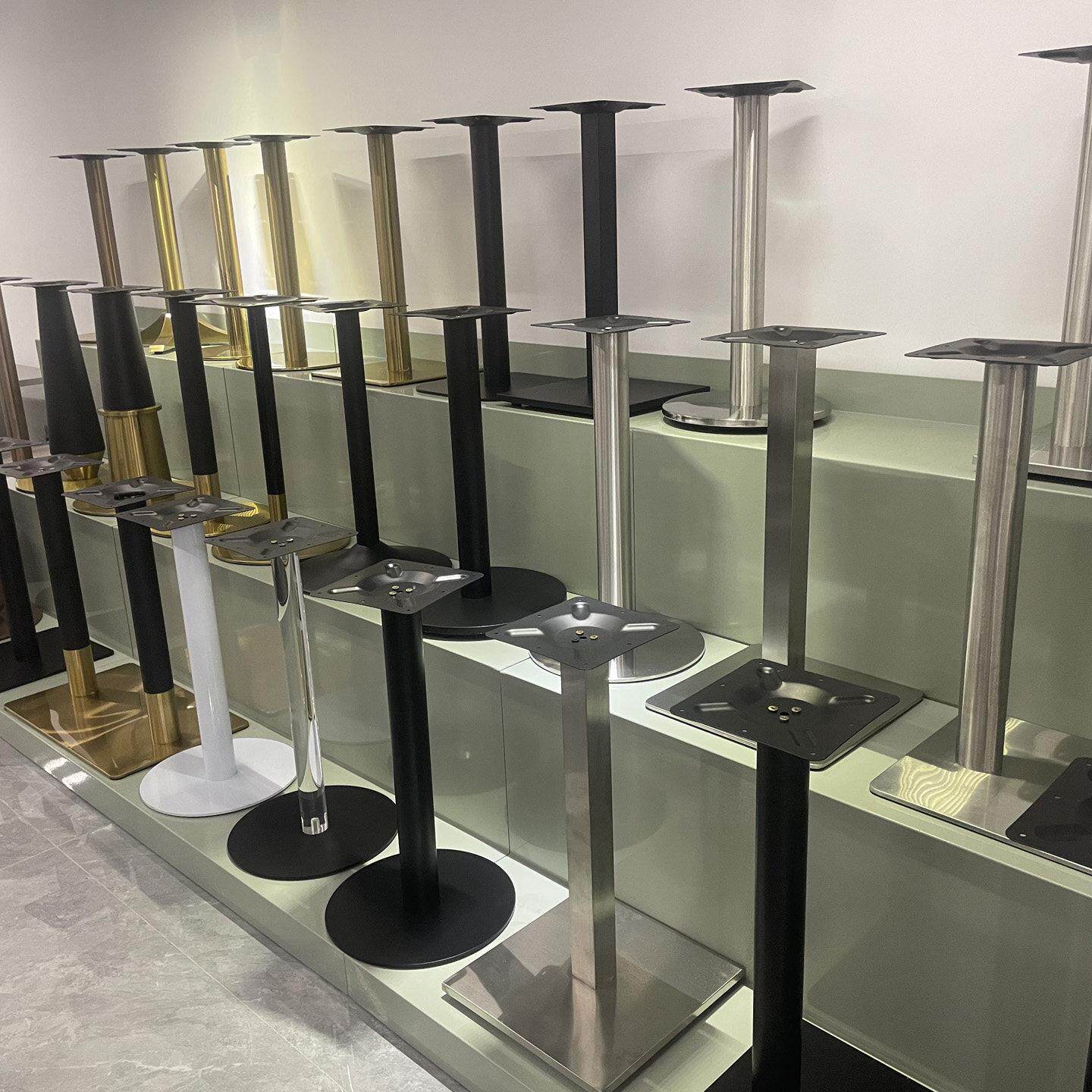 餐台脚西餐厅大铸铁不锈钢支架咖岩啡厅奶茶台店板理石XRJJ-010吧