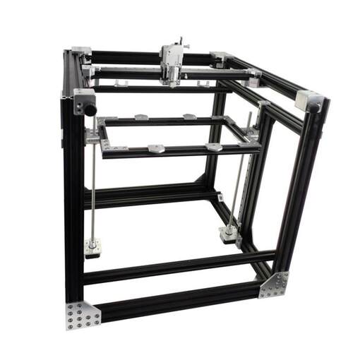 久利3DBLVmgncube打印机套件202040铝型材框架CNC全金属加工