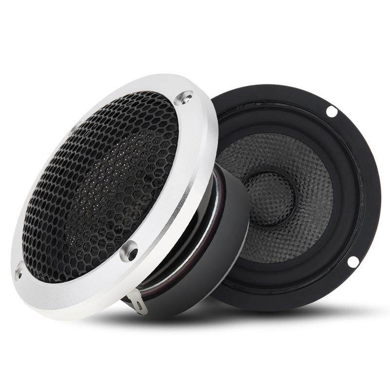 汽车音响喇叭3510碳纤维盆3.5寸中音喇叭中音扬声器 车用喇叭