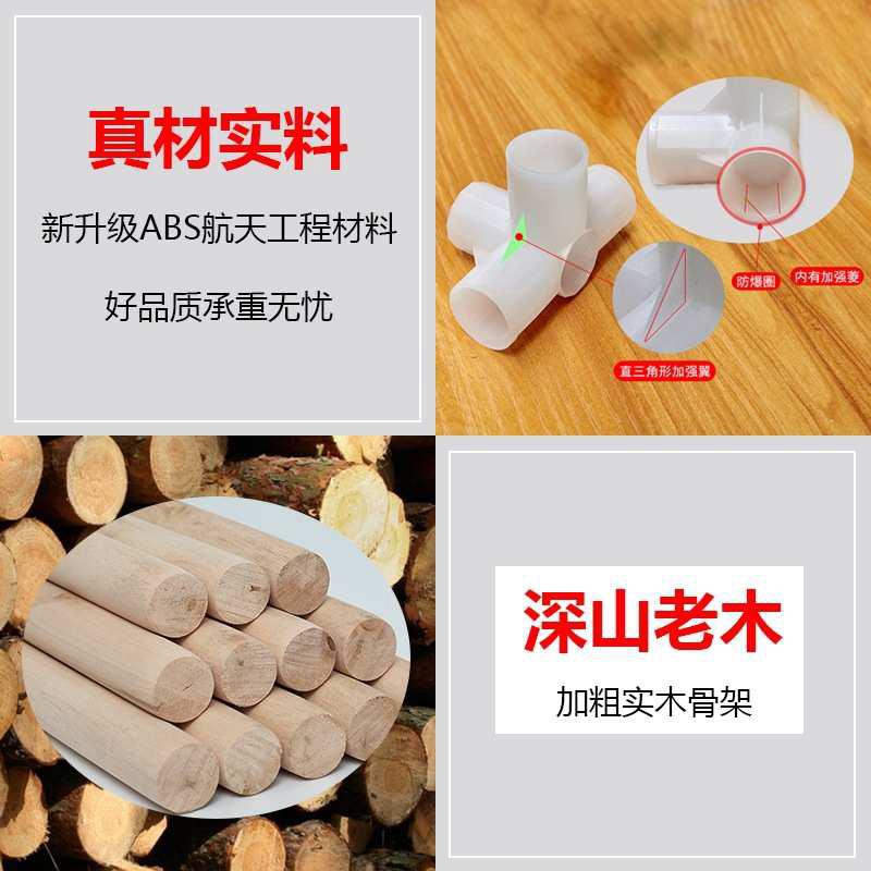 简易衣柜出租房用经济型布衣柜家用卧室组装实木收纳柜小型挂衣橱