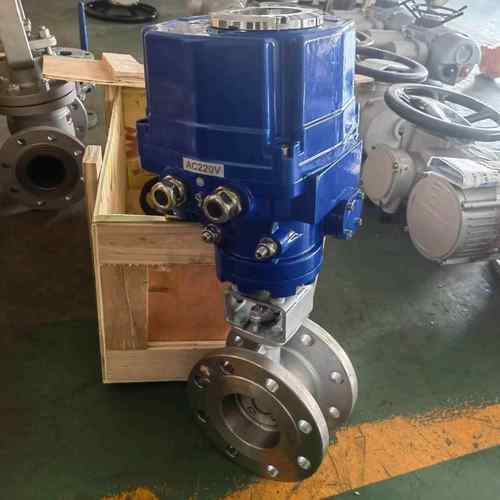 上海科耐迪电动法兰蝶阀D943W-16P配220VQT型电装KND-QT系列