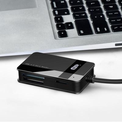 川宇C368高速USB3.0手机TF卡单反相机CF卡SD内存卡MS记忆棒读卡器