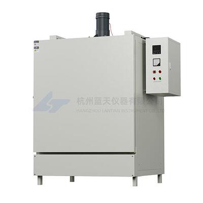 供应铝合金时效炉淬火固熔热处理炉450℃带转盘时效炉手表行业