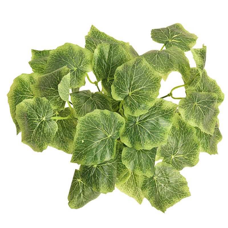 新款直销仿真植物墙配材 小5头红枫叶 秋红色仿真植物假花 海棠叶图片