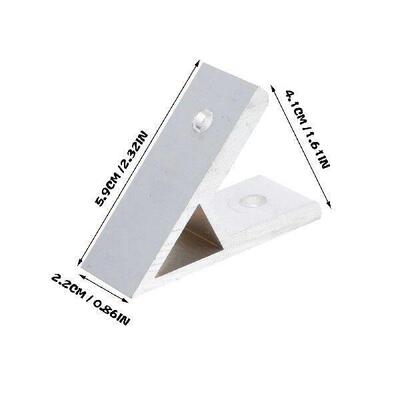 5 Pcs 45 Degree Bracket Angle Code Extrusion Fasteners