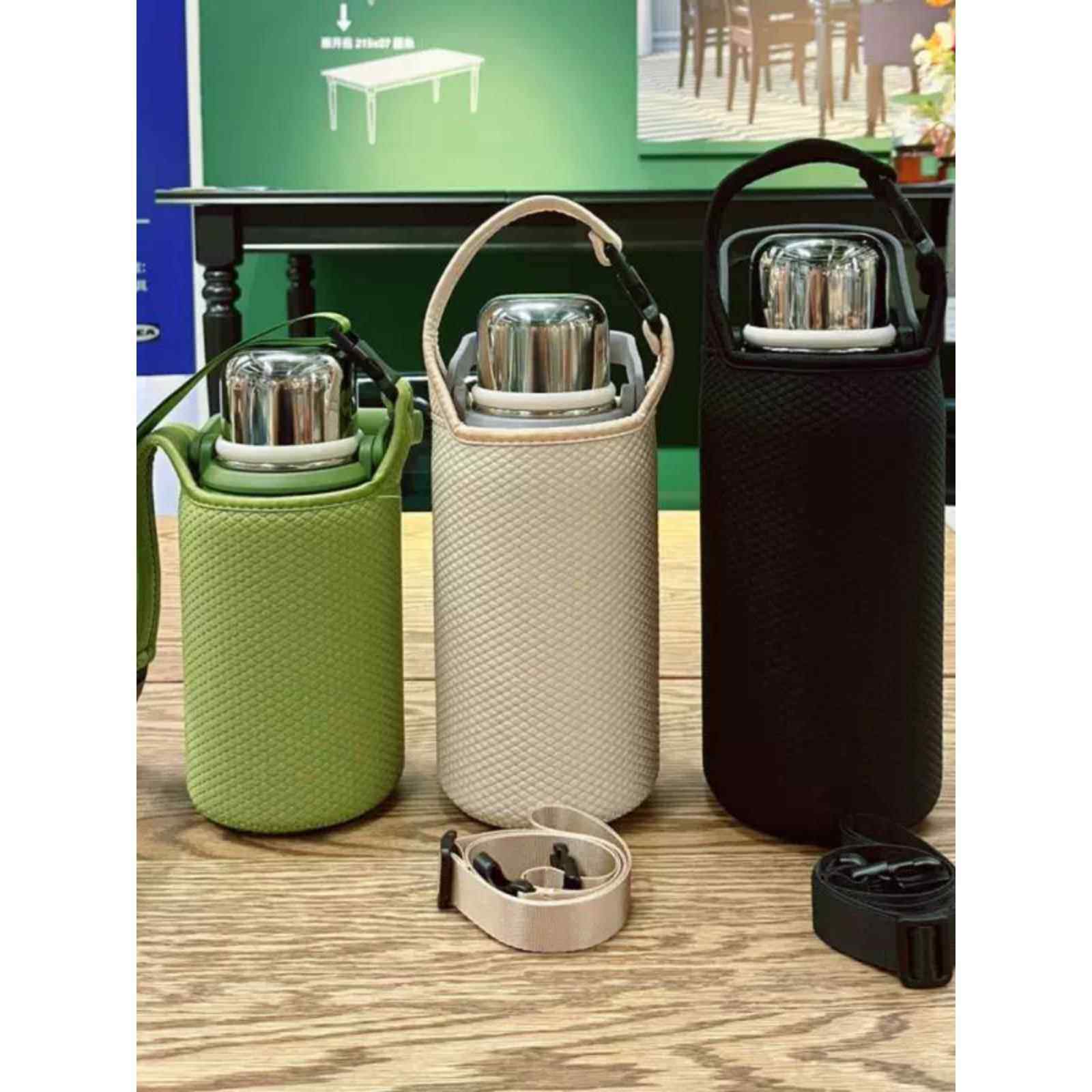 加厚福光喜乐900ml 12001500 Ml保温杯盖水杯袋大水瓶盖防摔保护