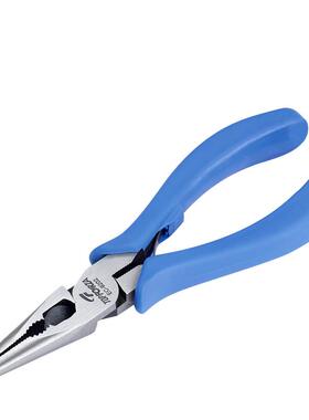 拓伏锐ECHOB-9202日尖式嘴钳尖咀钳电工钒钳子长嘴钳铬钢可剪钢丝