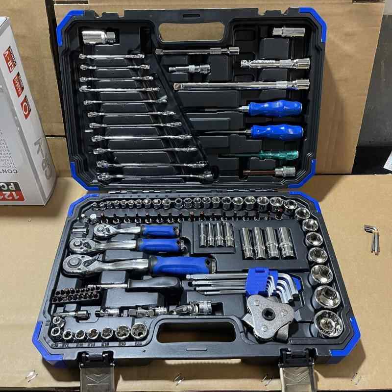 g0eu15件汽修工具套装汽车扳维修维修组套筒手组721合套修车汽修