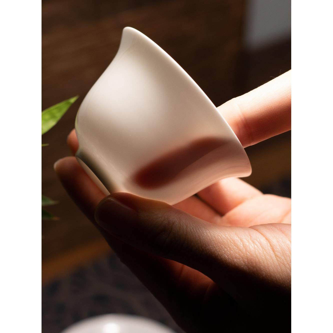 骨瓷超薄胎白瓷三才小容量盖碗迷你高档茶具潮汕泡茶工夫单丛岩茶,餐饮具,盖碗,淘宝优惠券,粉丝福利购,淘宝优惠卷