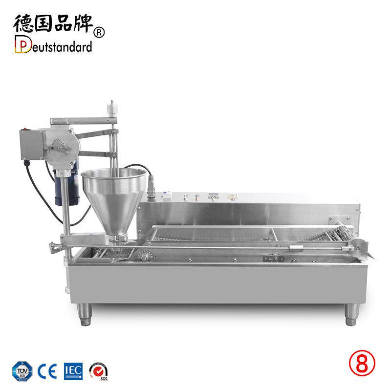 波TNO提甜圈机自动出料甜甜圈油炸机全自动器油炸机甜器电炸热恒