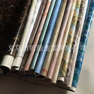 pu大理石纹家居衣柜移门背景墙座椅皮革面料手机壳皮套 厂家现货