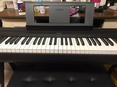 雅马哈电钢琴p48和p45的区别?体验后讲一讲实情感受