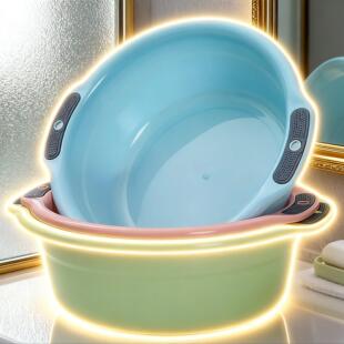 Thickened Face Washing Basin in Large, Medium, and Small Siz