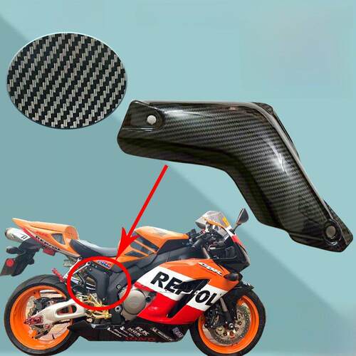 Cbr1000Rr 04 05 0607碳纤维摩托车摩托车排气隔热罩排气管盖护罩