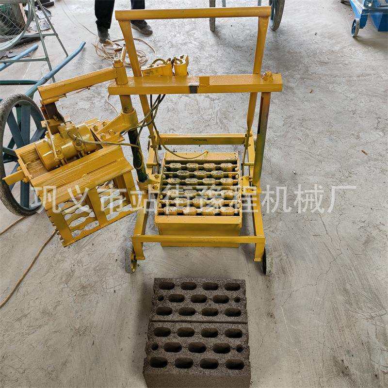 Hollow brick machine 多孔水泥砌块制砖机面包砖砖六角砖生产机