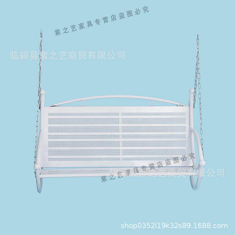 双人秋链千篮单独月牙躺椅IXO条挂钩户外铁艺荡秋千吊人沙懒发成