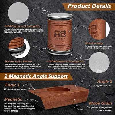 knife圆柱磨刀rolling 器sharpener磨刀器 器磨刀滚筒滚轮滚动