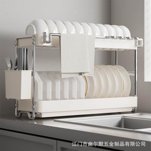 不锈钢碗架碗沥水架收纳碗碟抹布架置物架厨房碗盘筷子架碗碟架盘