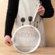 铭威不锈钢漏勺厨房商用大漏加长手柄捞面大号笊篱酒店饭店厨师漏