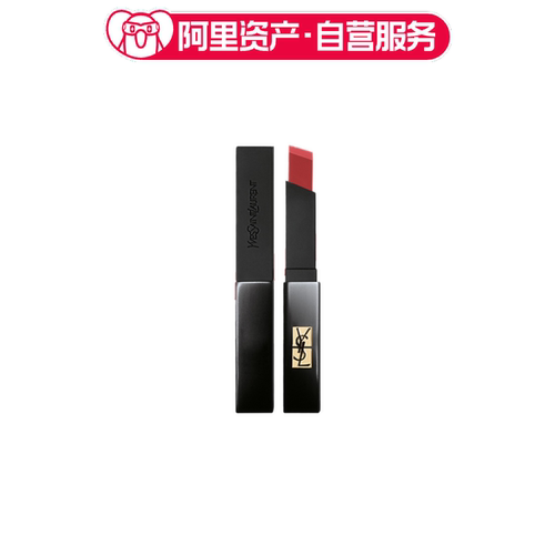 YSL圣罗兰 小黑条口红301+ YSL红色礼袋