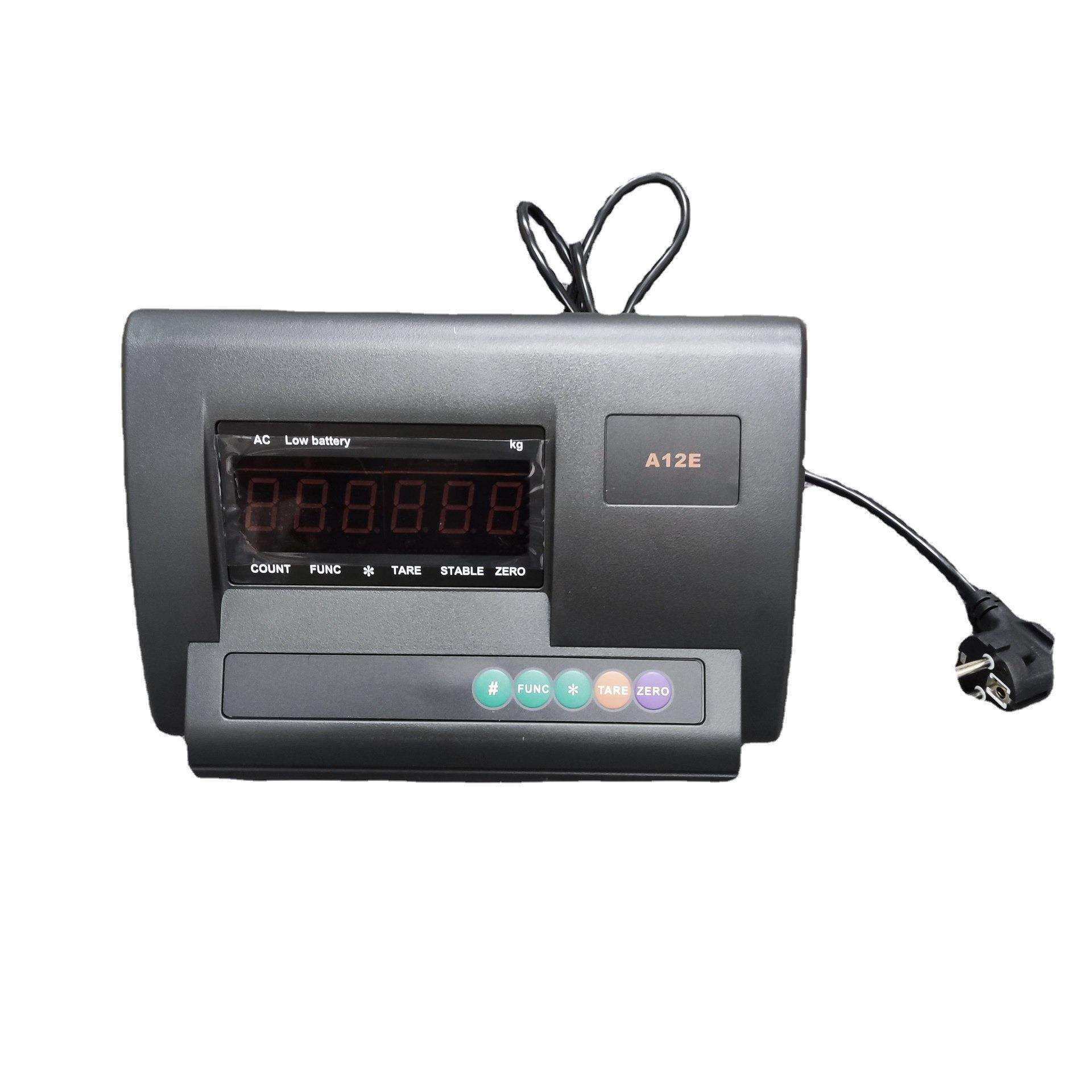 上海耀华XK3190-A12+E称重显示控制器电子秤小地磅套装仪表英文版