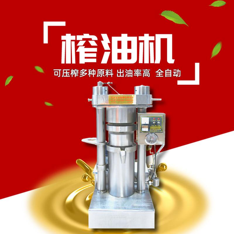 榨油设备食用油产线17斤小型芝麻香油机商用全自动椰子榨油机
