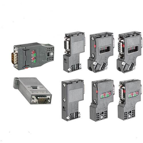 6ES7972-0BA52-0XA0 DP连接器 6ES79720BA520XA0 90° 电缆出线